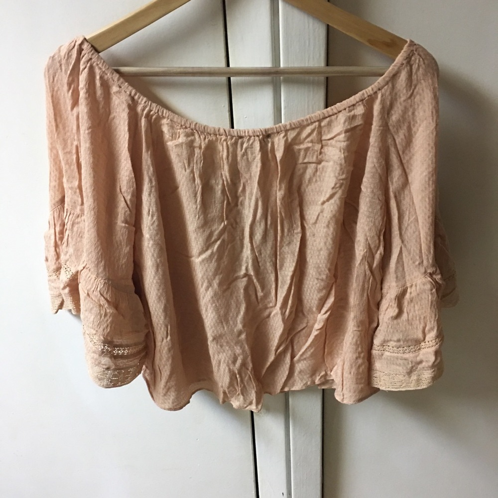 Zara peachy peasant top - Picture 8 of 16